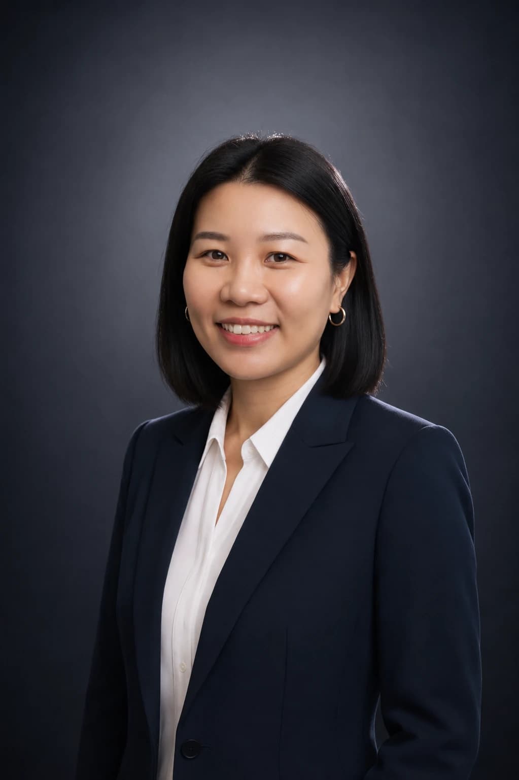 Portrait of Apple Teo Siew Chyi, Director of HMIOSS